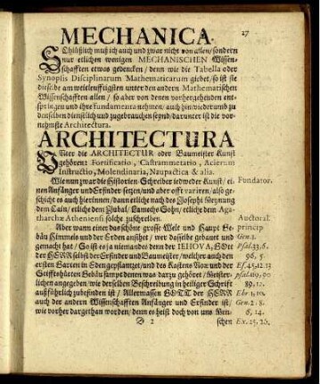 Mechanica.
