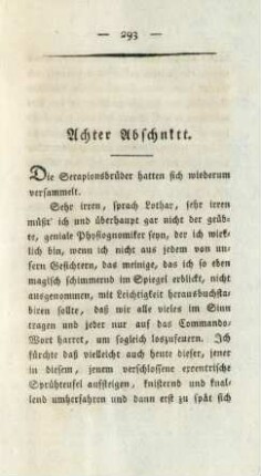 Achter Abschnitt