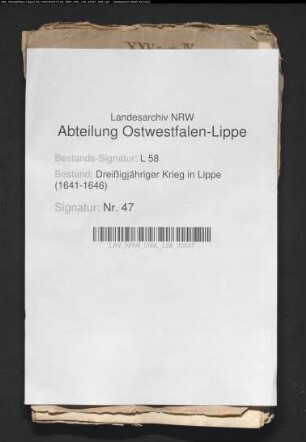 Serviszahlungen an die Offiziere der Lemgoer Garnision
