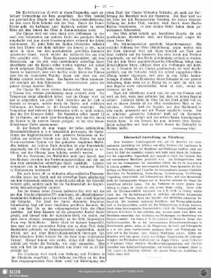 Edelmetall-Ausstellung zu Nürnberg
