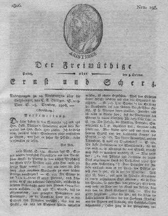 Nro. 198, Freitag den 3. October 1806