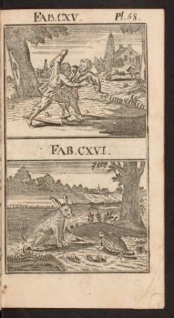 Pl. 58. Fab. CXV. Fab. CXVI.