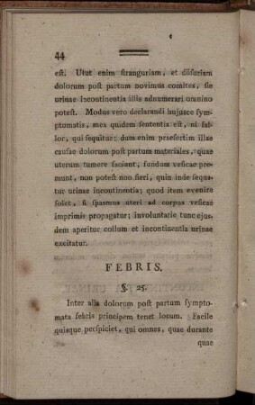 Febris.