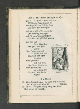 Als G. mit Liseli Hochzeit machte.