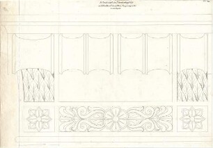 Gärtner, Friedrich von; Athen (Griechenland); Königliche Residenz (Athener Schloss) - Pilasterkapitell (Teilansicht)