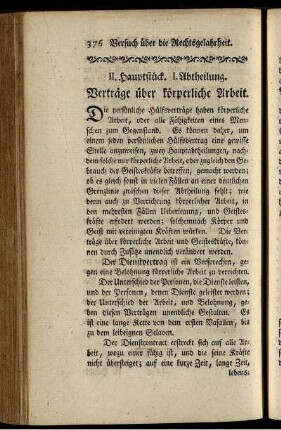 II. Hauptstück