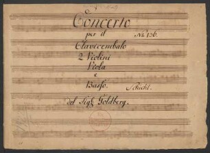 Konzerte; cemb, strings; d-Moll; DürG 16