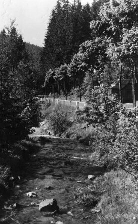 Altenberg-Kipsdorf. Tal der Roten Weißeritz, Ansichtskarte