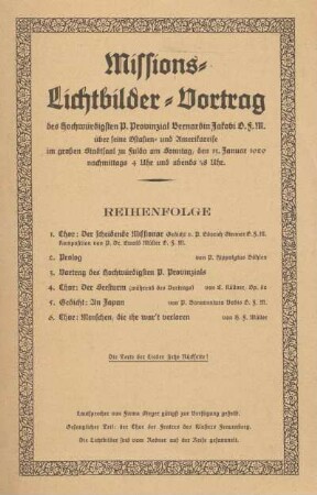 Missions-Lichtbilder-Vortrag.