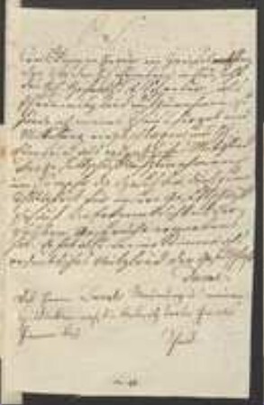 Brief von Jeunet Duval an Christian Gottfried Schmid und Johann Jacob Kohlhaas