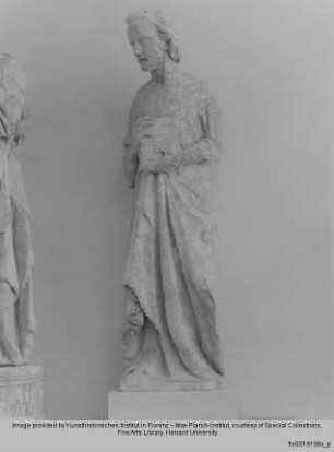 Johannes der Täufer mit Stifter, Madonna mit Kind, Evangelist Johannes : Evangelist Johannes