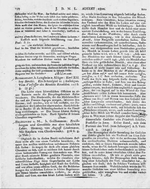Jena u. Weimar (ohne Angabe des Verlegers): Sämmtliche Gedichte von Friedrich Schiller, Professor in Jena. Erster Band, mit dem Portrait des Verf. (von Schweyer ) 2. S. Vorr. 188 S. 8.