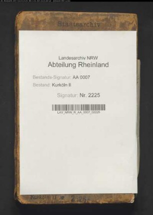 Heberegister der Geld- und Hühnerrenten