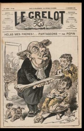Hélas mes frères! … Partageons, par Pépin