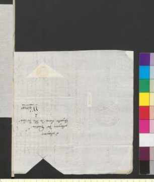 Brief von Brera, Valeriano Lodovico an Goethe, Johann Wolfgang von