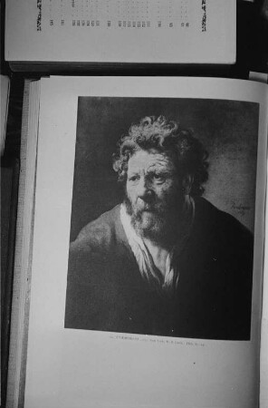 Reproduktion von Gemälden von Rembrandt : Studienkopf