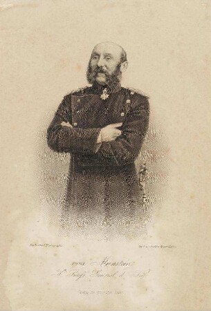 Bildnis von Albrecht von Manstein (1805-1877)