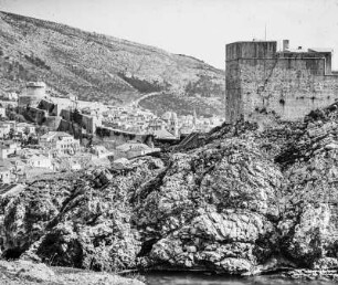 Altstadt von Dubrovnik (Jugoslawienreise Leonhardt 1927)