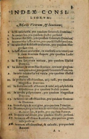 Consiliorum et epistolarum medicinalium liber ..., 5