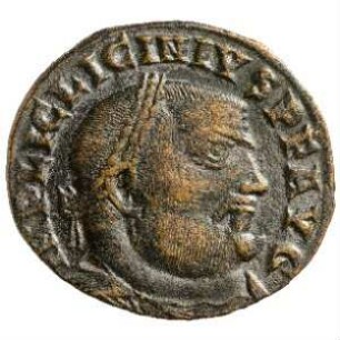 Münze, Follis, 315 - 316 n. Chr.