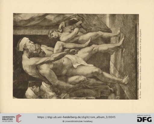 19. Roma. Vaticano. Stanze di Raffaello. Dettaglio dell'Incendio di Borgo (Raffaello)