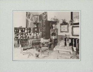 Schwedisches Zimmer im Markgräflichen Palais in Karlsruhe