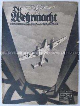 Fachzeitschrift "Die Wehrmacht" u.a. über die Luftwaffe und über die Kavallerie