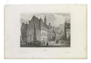 Marktplatz (Nordseite) Um 1859