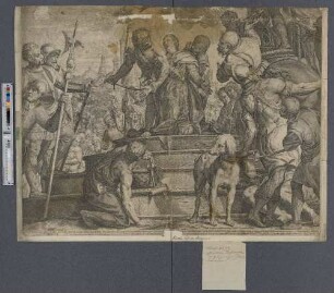 Das Martyrium der heiligen Justina [Fragment]