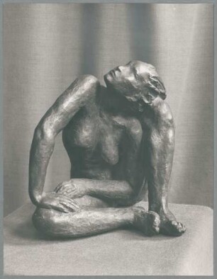 Hockende, 1928, Bronze