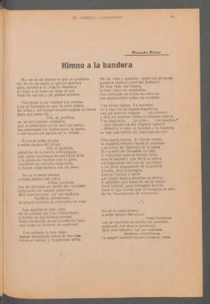 Himno a la bandera