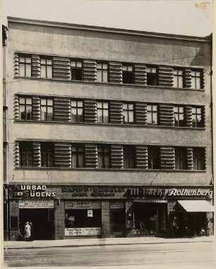 Fassadenumbau Oranienstraße, Berlin-Kreuzberg: Ansicht