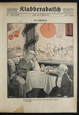 Die Kostümfrage