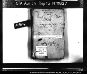Der Kantor an der deutschen Stadtschule in Aurich