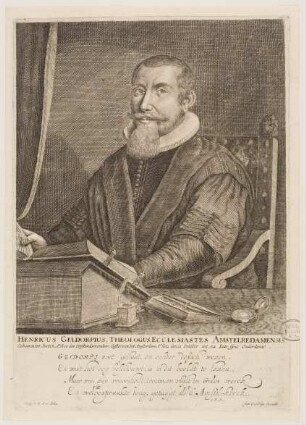 Henricus Geldorpius, Theologus, Ecclesiastes Amstelredamensis