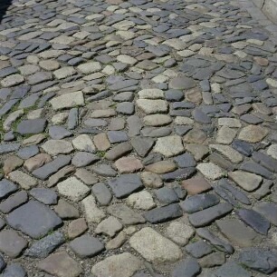 Goslar. Straßenpflaster