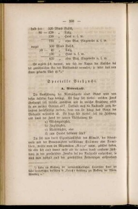 Specielle Viehzucht