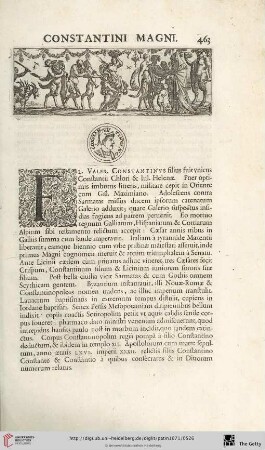 Numismata Constantini Magni