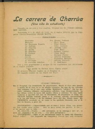 La canción del cabaret : pieza cómico-melodramática en un acto y tres cuadros