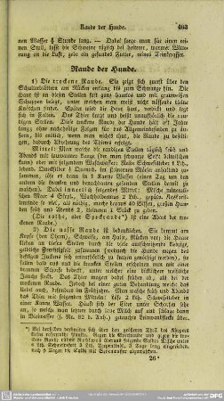 Raude der Hunde