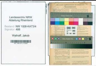 Entnazifizierung Jakob Wallraff , geb. 25.02.1909 (Schlosser)