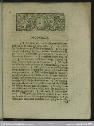 Oeconomia