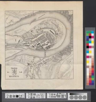 Grundplan der Stadt Wasserburg