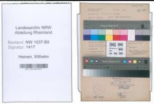Entnazifizierung Wilhelm Heinen , geb. 17.03.1912 (Verw.Angestellter)