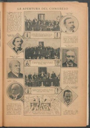 La apertura del congreso