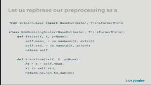 Testable ML Data Science: How to make numeric code testable using Scikit-Learn's interfaces.