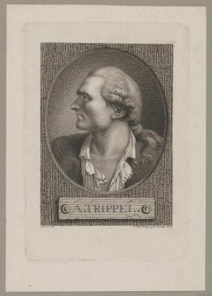Bildnis des A. Trippel