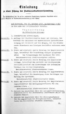 25. Oktober 1916
