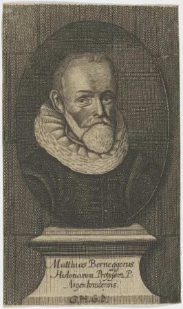 Bildnis des Matthias Berneggerus