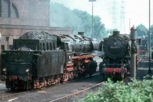 Bw Gelsenkirchen-Bismarck Lok 044 122 Lok 044 472 Wasserkran pr. Bauart